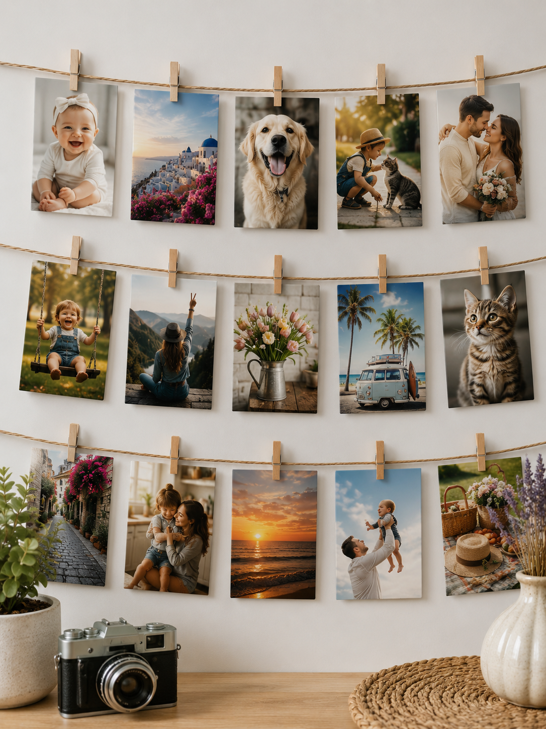 30'lu Fotoğraf Baskı Seti 7.5x10 cm – Kişiye Özel Yüksek Kalite Fotoğraf Baskısı