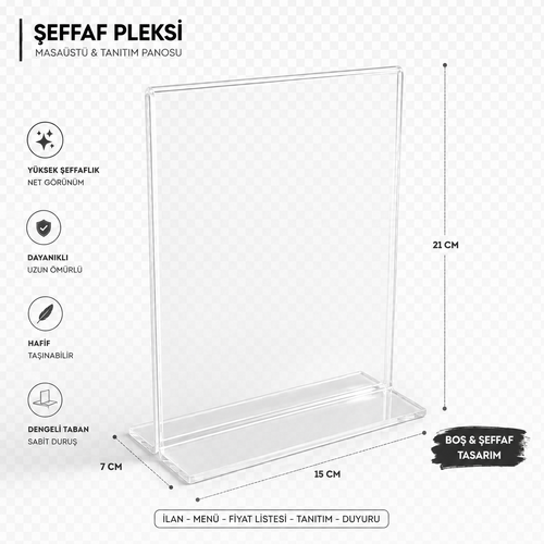 Kahve Köşesi Dekoratif Pleksi Masaüstü Pano