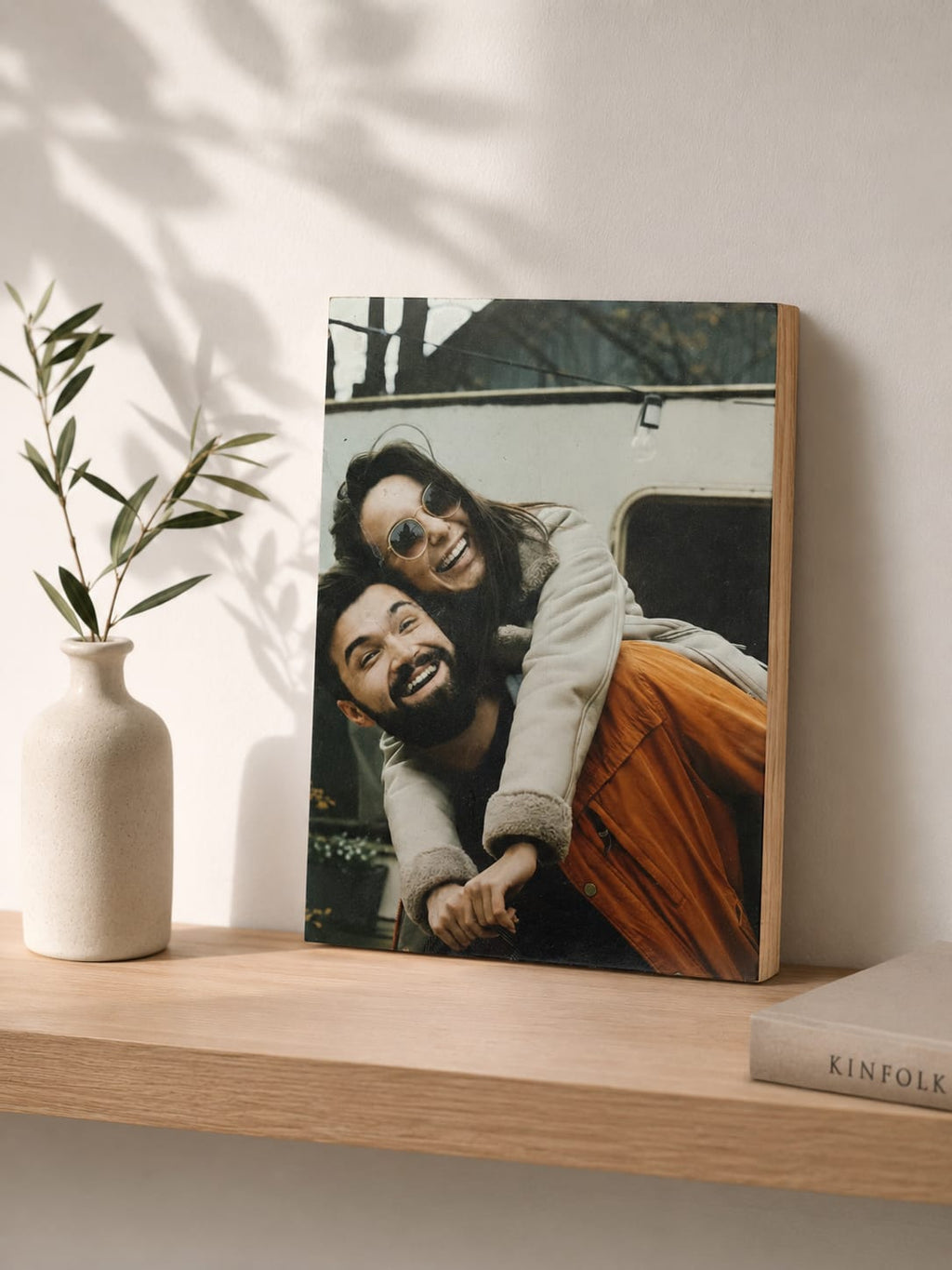 Kişiye Özel Ahşap Duvar Tablosu 29x21 cm – Fotoğraf Baskılı Dekoratif Ahşap Tablo