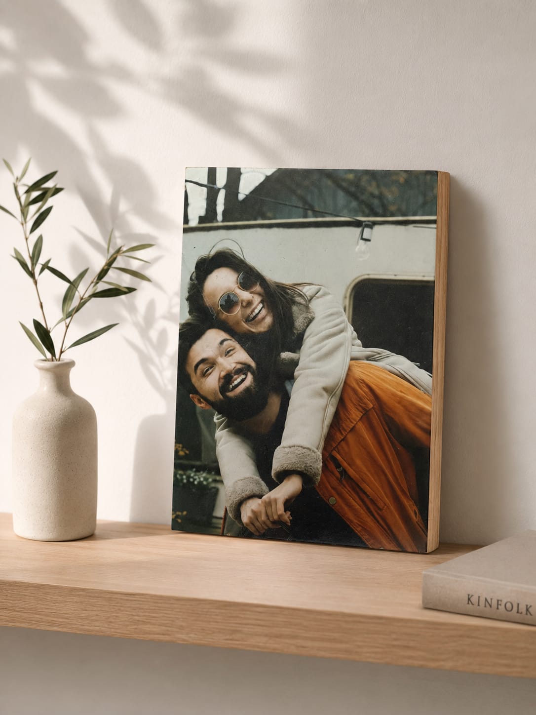 Kişiye Özel Ahşap Duvar Tablosu 29x21 cm – Fotoğraf Baskılı Dekoratif Ahşap Tablo